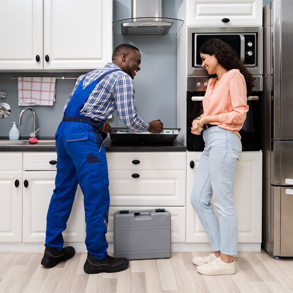 can you provide an estimate for cooktop repair before beginning any work in Riverdale Virginia